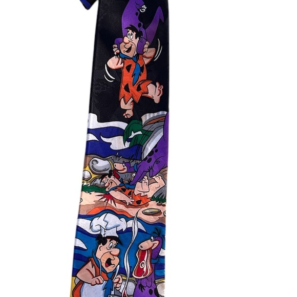 Flintstones Cartoon Tie - Picture 4 of 6